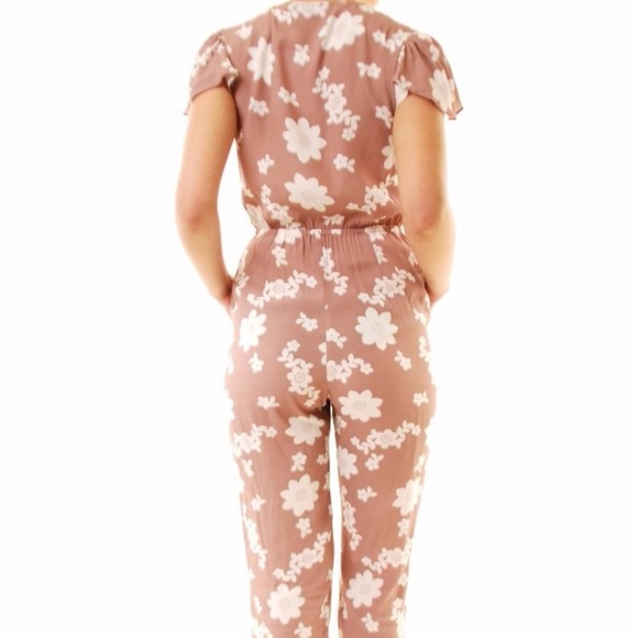 For Love & Lemons Coffee Sweet Jane Jumpsuit brown - Picture 4 of 8