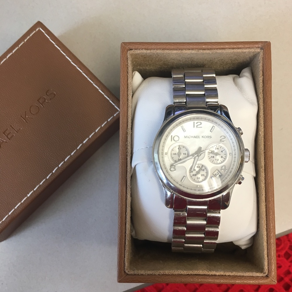 Silver Michael Kors Watch
