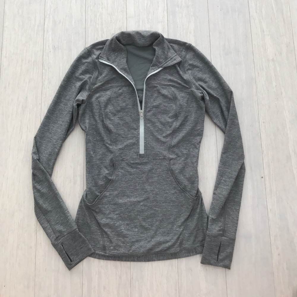 Lululemon define 1/2 zip size 4