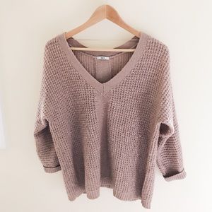 Loosely fitting, but ultra flattering sweater