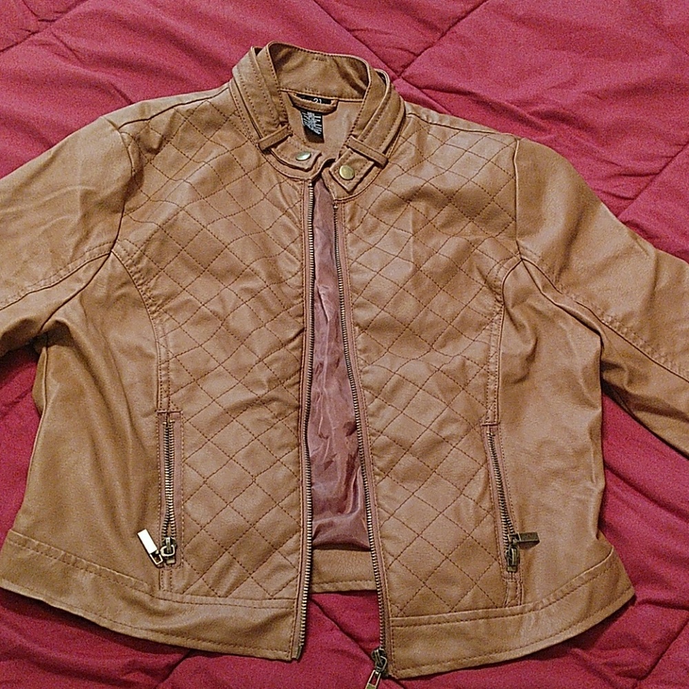 Leather jacket