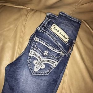 Trading 2 pair of rock revivals @leahkaytlin