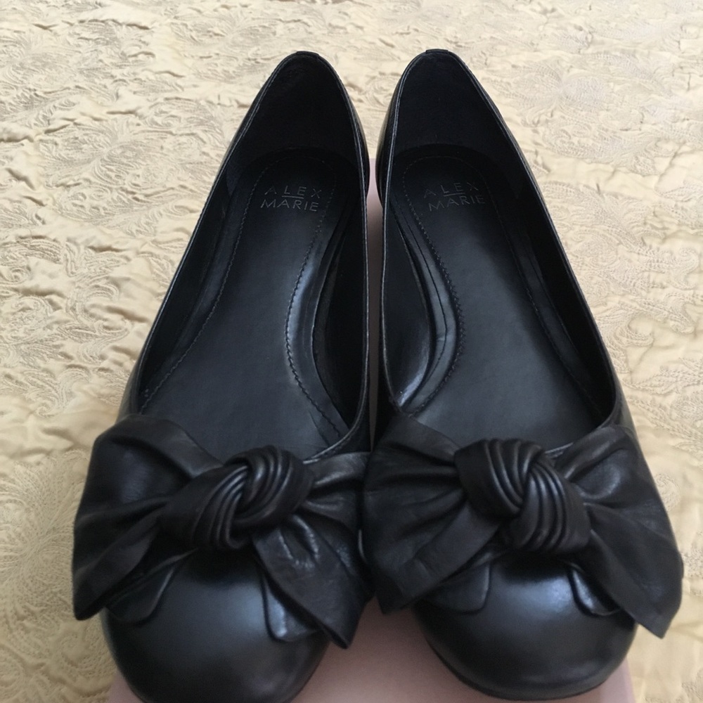 Alex Marie black flats