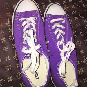 Purple converse