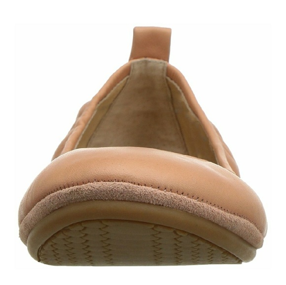 Leather Ballet Flats Blush Pink by Yosi Samra - Picture 4 of 6