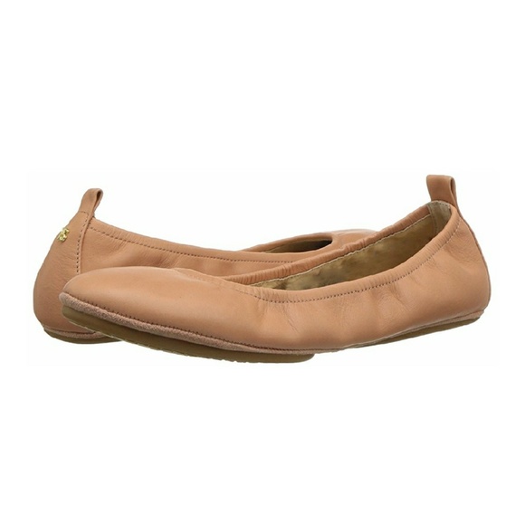 Leather Ballet Flats Blush Pink by Yosi Samra - Picture 6 of 6