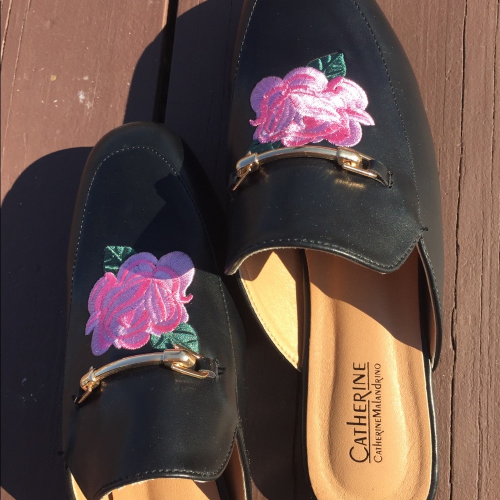 Last pair size 8 Catherine Malandrino mules - Picture 3 of 8