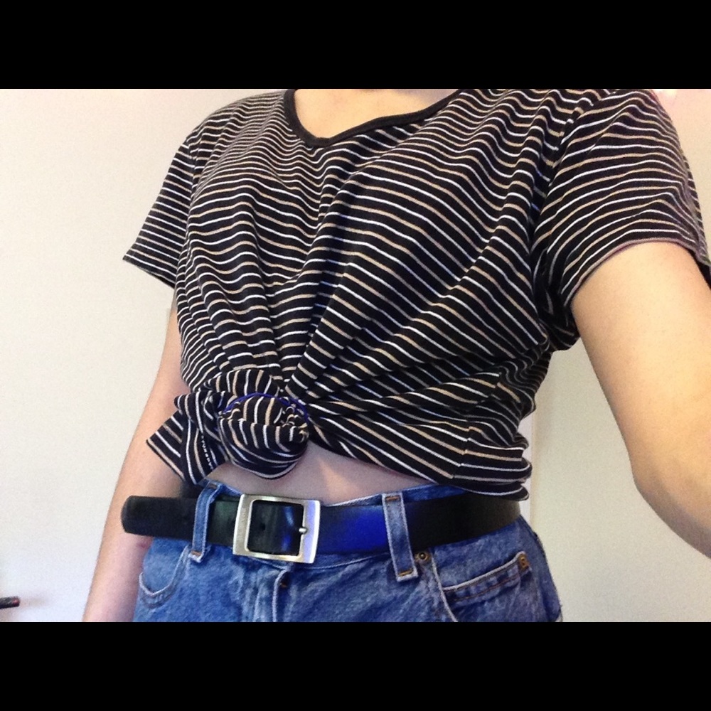 Vintage striped top