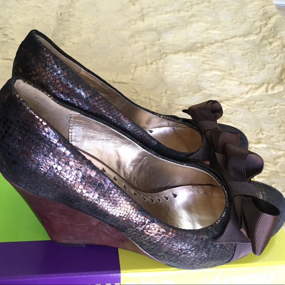Libby Edelman 7,5 wedges