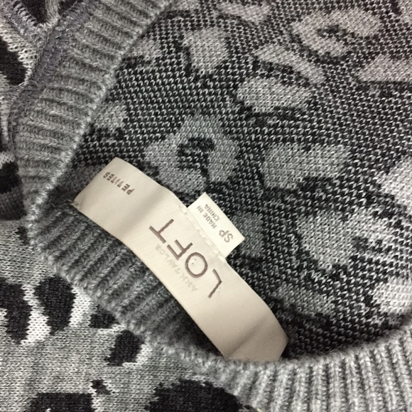 Ann Taylor Loft Petite Sweater Dress Sz SP - Picture 4 of 7