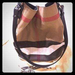 Burberry Shoulder Canvas  Bag Ashby