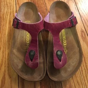 Pink/Magenta Gizeh Birkenstock