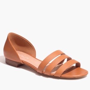 Madewell Leila Sandals cognac size 6