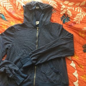 NWOT: Wildfox Zip Up Hoodie Size Small