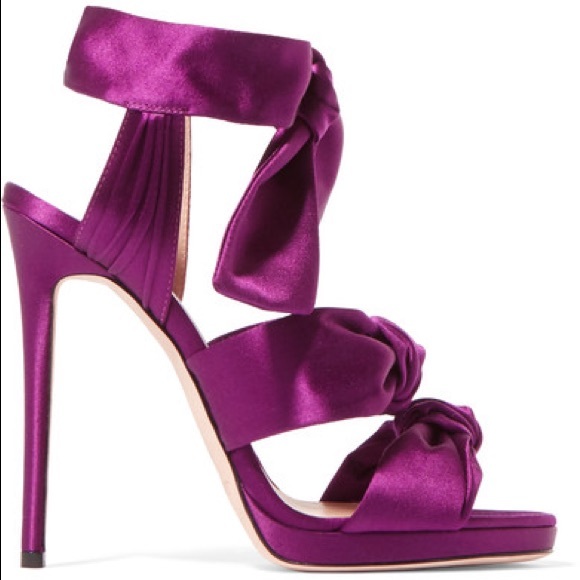 Jimmy Choo Shoes - Jimmy Choo knotted satin sandals