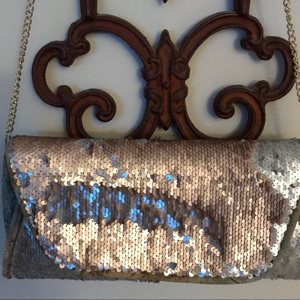 Mermaid Sequin Clutch