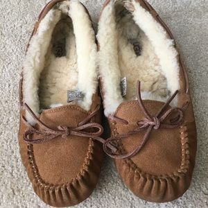 UGG moccasin slippers size 9