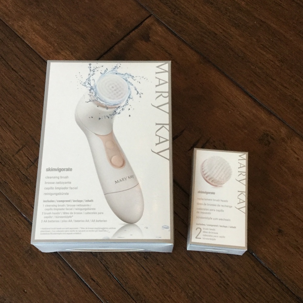 MK Skinvigorate cleansing brush & replacementheads