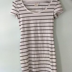 Striped t-shirt dress! NWOT