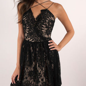 Lulus Black Lace Dress