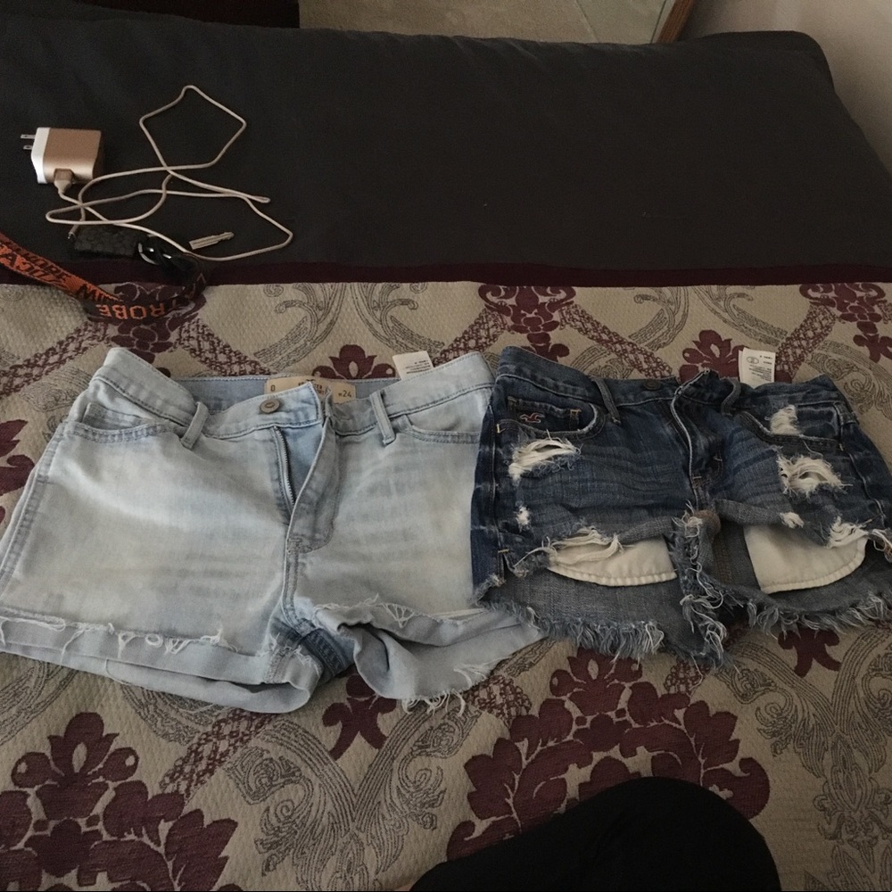 Hollister jean shorts 1 for 10 or 2 for 15