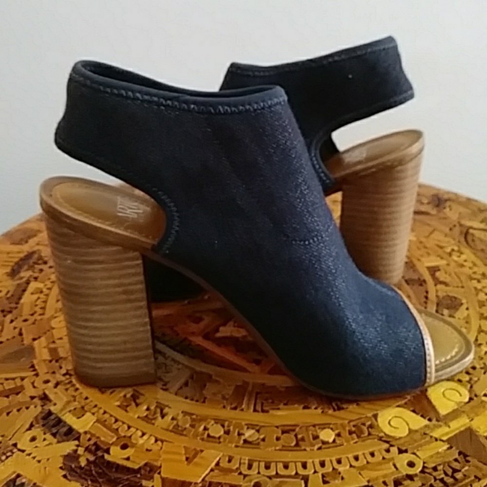 Franco Sarto Open Toe Bootie