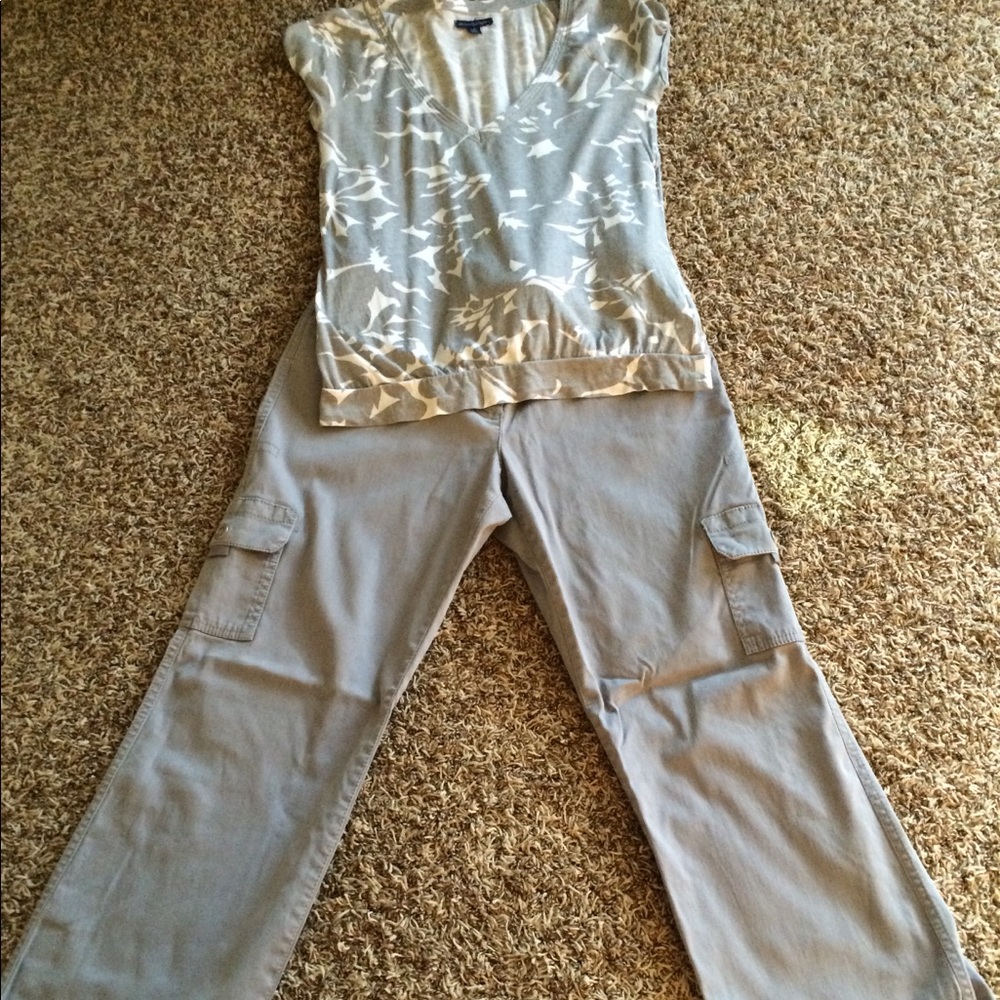 Anne Taylor Loft cargo pants