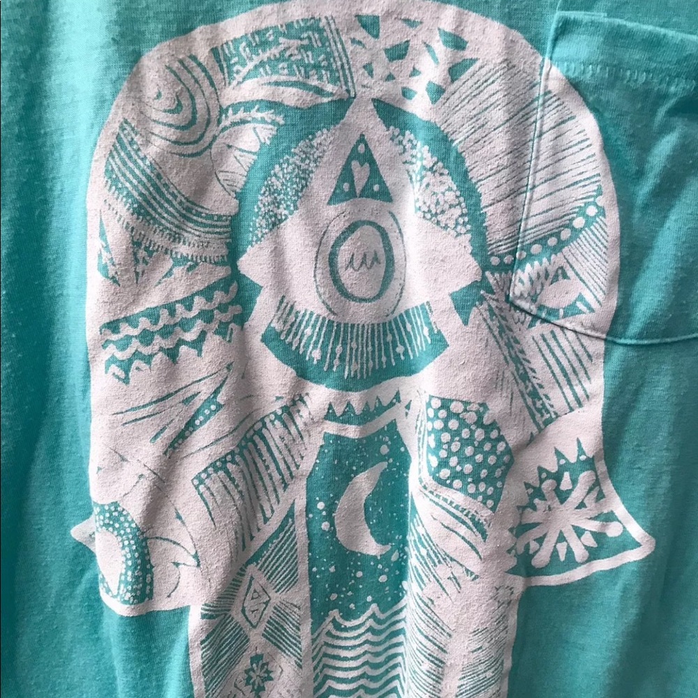 Billabong Graphic Tee with Hamsa Women's - Picture 4 of 5