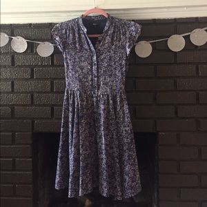 Madewell Silk Shirt Dress
