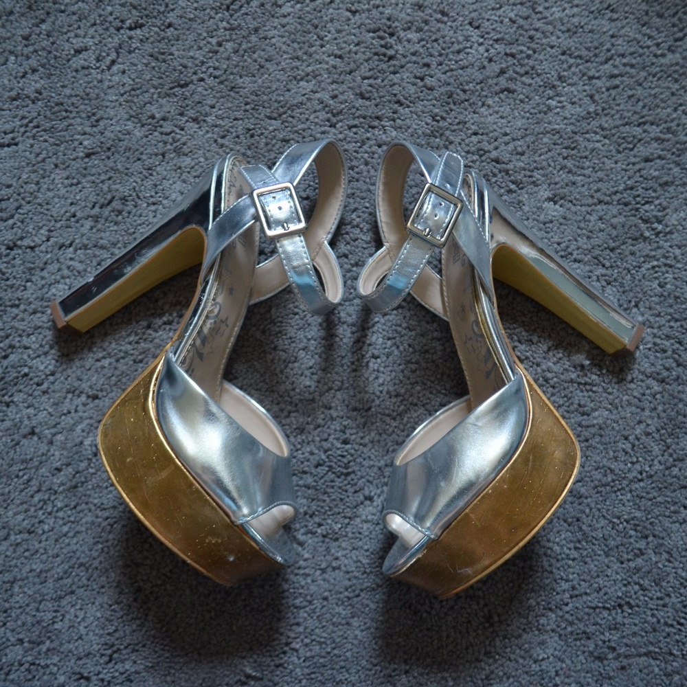 one of a kind PLATFORM HEELS