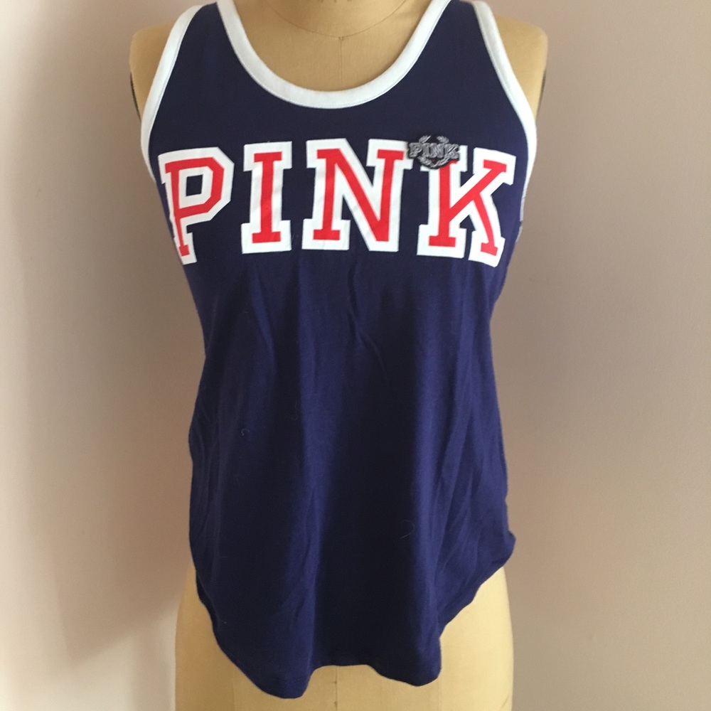 PINK Racerback Tank Top