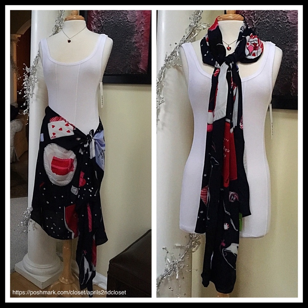 ❌SOLD❌KATE SPADE Long Signature Scarf - Picture 4 of 8