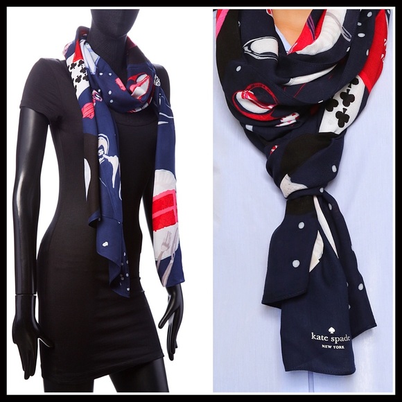 ❌SOLD❌KATE SPADE Long Signature Scarf - Picture 7 of 8