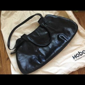 Hobo vesna purse in black leather