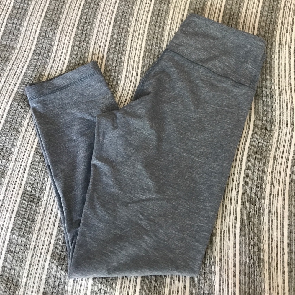 Lululemon Crop Leggings - Light Blue/Gray