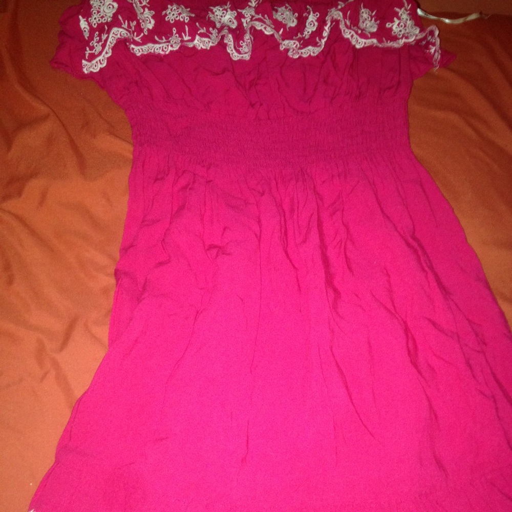 Forever 21 pink dress