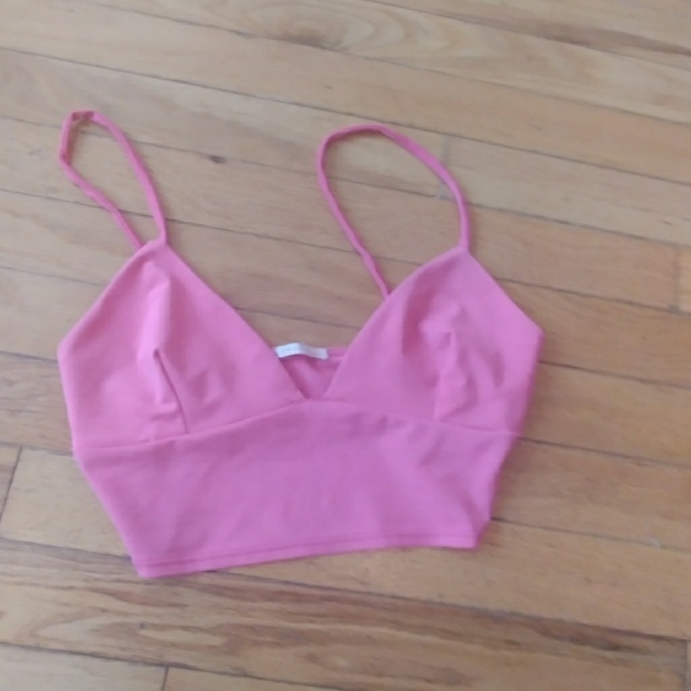 Pink me up crop top