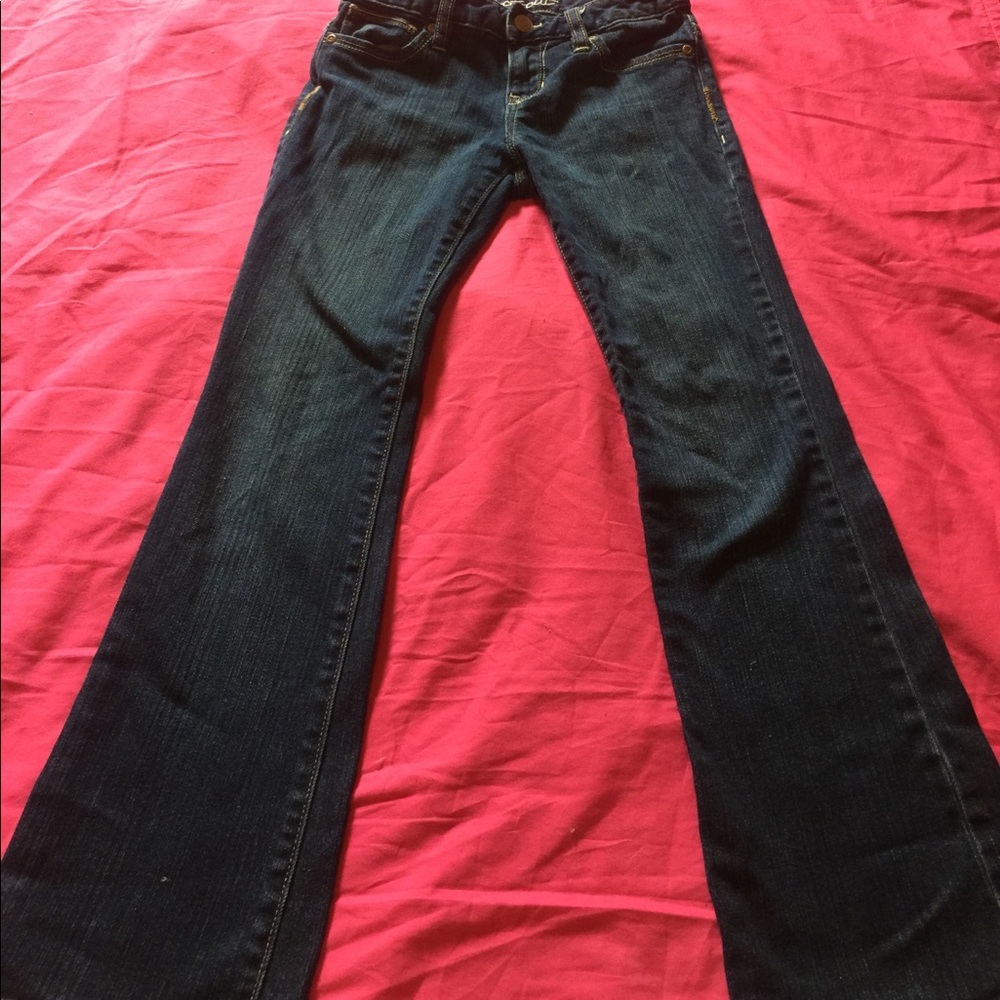 Girls bootcut jeans