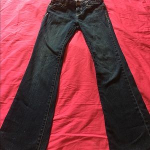 Girls bootcut jeans