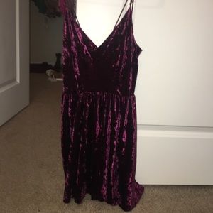 Urban Outfitters Velvet Romper
