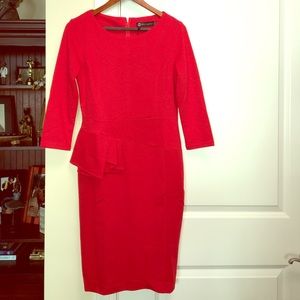 NICE-FOREVER RED BUSINESS DRESS