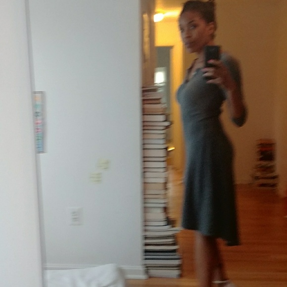 Have a grey day cotton midi dress - Picture 5 of 6