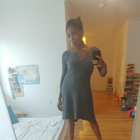 Have a grey day cotton midi dress - Picture 6 of 6