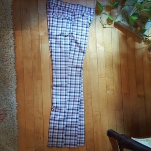 Vintage plaid dresspants