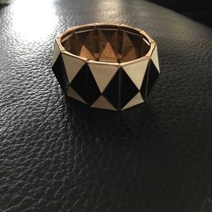 Black and White bracelet from ALDO