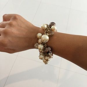Stella & Dot Audrey Cluster Bracelet
