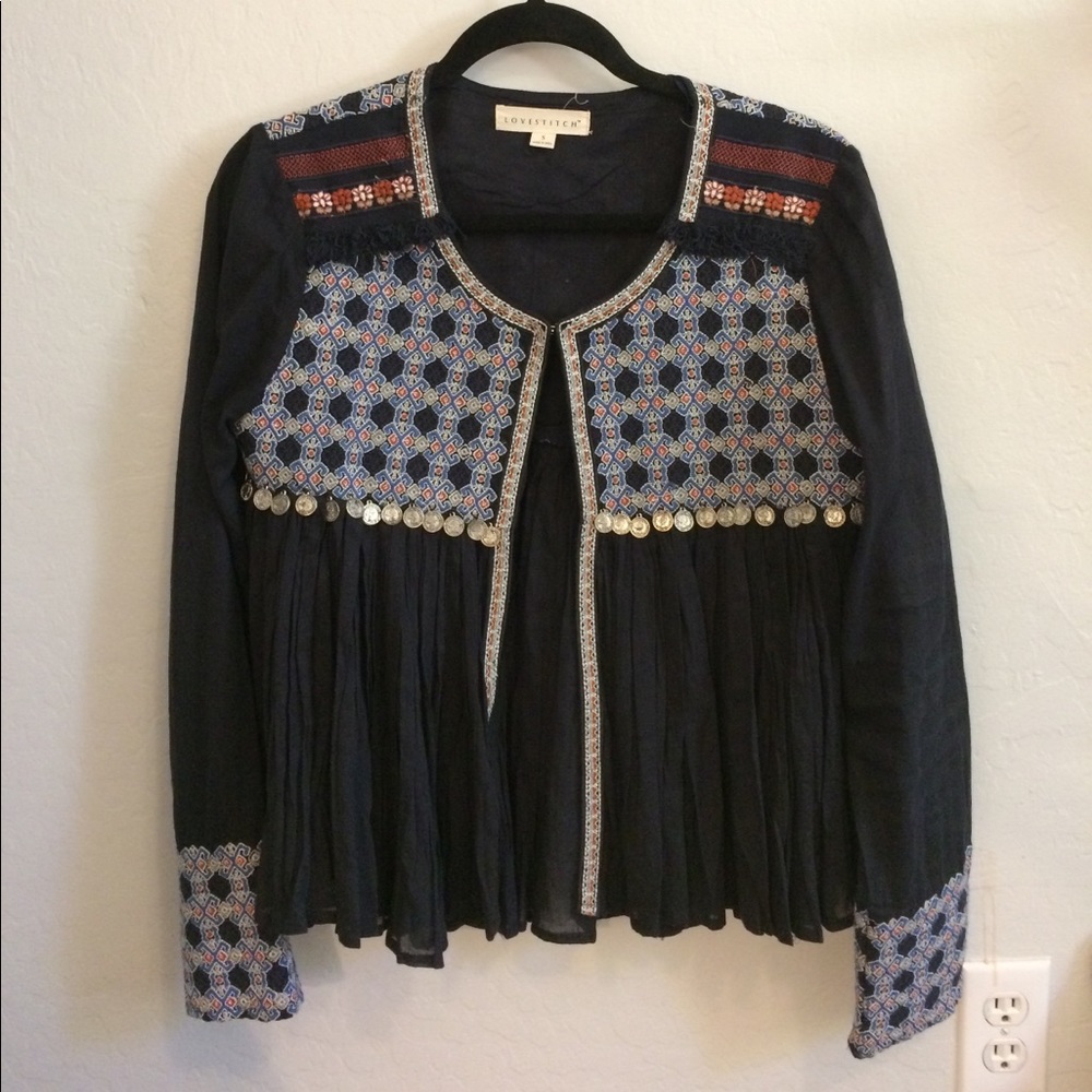 Lovestitch Embroidered Jacket
