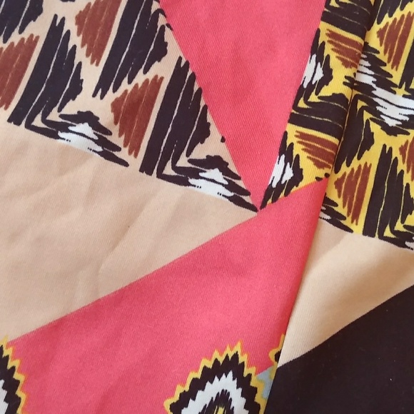 Print the town ethnic inspired vintage dress - Picture 4 of 7