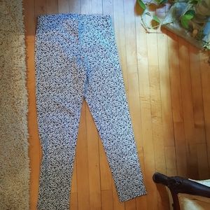 Printed dress pants