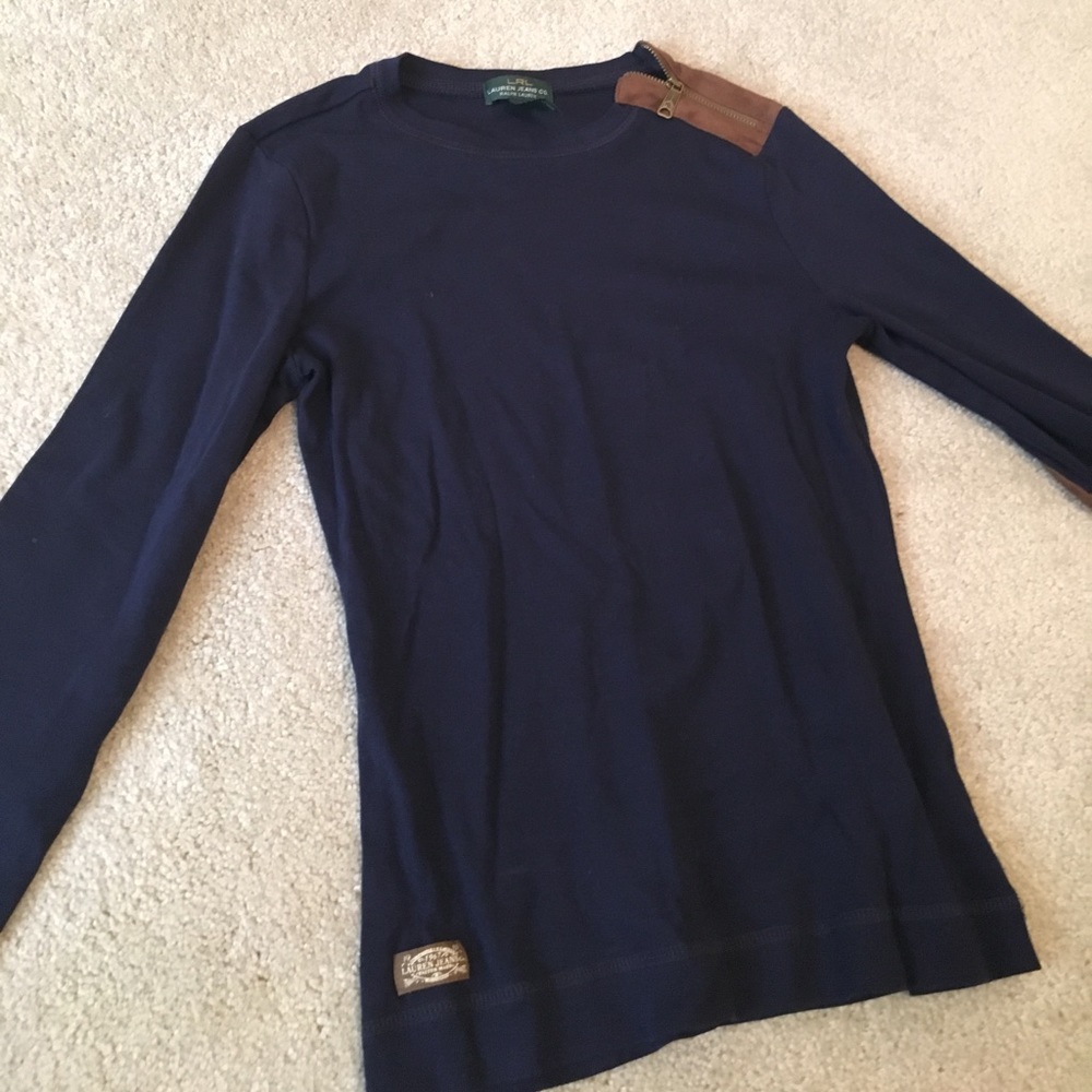 Ralph Lauren navy long sleeve S